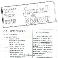 O Jornal de Greve n.º 2 dá conta de quantos furaram a greve na Faculdade de Direito de Lisboa